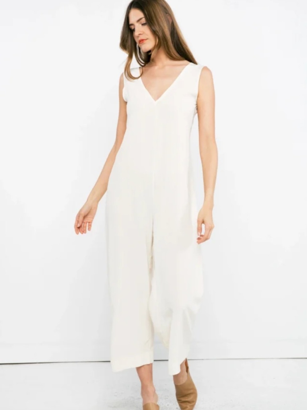 Elizabeth Suzann Mara Jumpsuit, silk, size small short